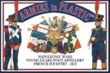 Napoleonic Wars 1812 Young Guard Foot Artillery French Infantry (20) 1-32 Armies in Plastic