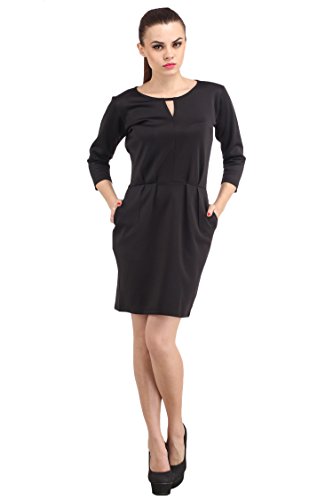 black single piece dress