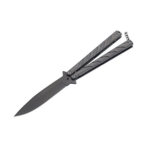 Durable Fold Cutlery Flail Blade Coaching Blade Field Survival Hunting 23cm Practical