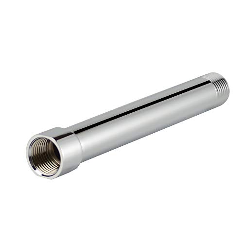Purelux Shower Arm Extension, 6 inches Shower Head Extender Water Outlet Lowers Existing Shower Head, Chrome Finish Made of Solid Stainless Steel - Thumbnail 6