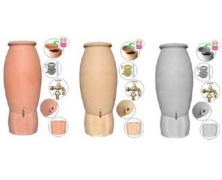 Recuperateur à Eau De Pluie Jarre 1000 Litres Tc Antique