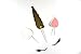Handmade Unicorn Birthday Cake Topper Decoration - Double Sided Glitter Stock (Gold)