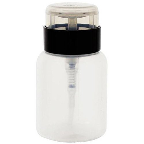 One Touch Dispensing Bottle with Twist Lock Flip Cap - 5 oz / 150 ml and Bottle Label