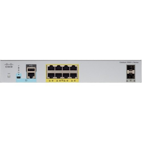 Cisco WSC2960L8PSLL Catalyst Port GigE PoE 2 x 1G SFP ... gige wiring 
