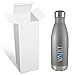 WaterVault Insulated Water Bottle - Stainless Steel Vacuum Thermos Bottles - Cold 24 Hours, Hot 12 Hours - Double Wall Copper Plated