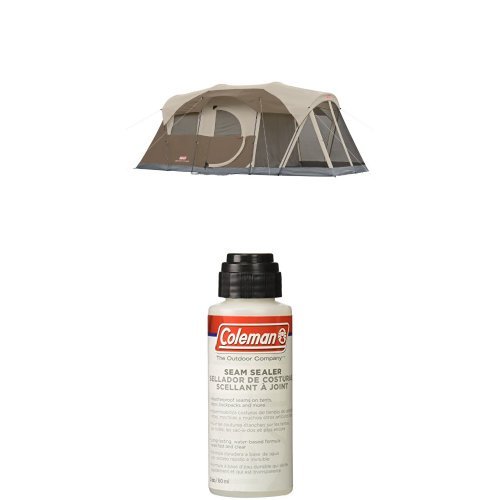 Coleman WeatherMaster 6Person Tent with Screen Room with Seam Sealer