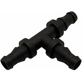 AutoPot Tee Connector &amp; Cross Connector 5-Packs (3/8&rdquo; Tee Connector 5-Pack)