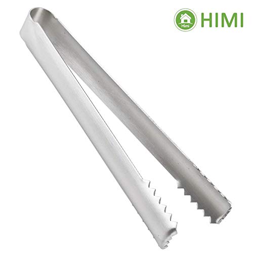 Himi Stainless Steel Ice Tongs Sugar Tongs 6-inch - Set of 4 - Mini Appetizers Serving Tongs Perfect for Home, Kitchen, Party - Thumbnail 2