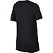 NIKE Boys' Dry Photo Basketball Tee, Black, Medium