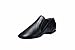 Dynadans Women's Leather Upper Slip-on Jazz Shoe with Elastics