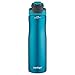 Contigo AUTOSEAL Chill Stainless Steel Water Bottles, 24 oz, SS/Scuba & Scuba, 2 Pack