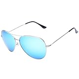 Diamond Candy Men's Aviator Protection Polarized Fashion Sunglasses Goggles UV400