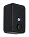 HOMEPLUZ Cube Wall-Mounted Soap Dispenser - Refillable Liquid Soap Pump for Kitchen Sink and Bathroom - Universal Liquid Soap Dispenser - Durable Plastic - Large Capacity (25oz) - (Black)