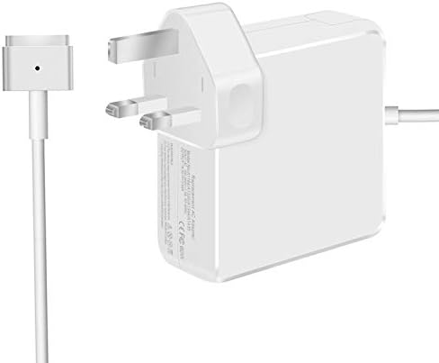 PaxLux Compatible with Macbook Pro Charger,Replacement for Macbook Charger Air 60W Magsafe2 T Tip Power Supplies(Chargers) Compatible with Mac-book pro Charger 13 inch 2012 2013 2014 2015