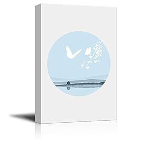 signwin Canvas Wall Art Circular Pattern Landscape Canvas...