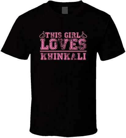 This Girl Loves Khinkali Funny Food Fan T Shirt