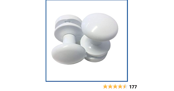 PRIME 2 pieza Blanco toallero Albornoz Soporte toalla ganchos ...