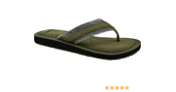 george memory foam flip flops