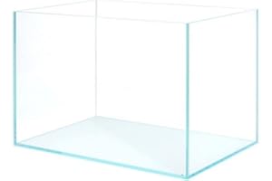 AWXZOM Small Nano Tall Rimless Tank, Small Glass Fish Tank, Small Betta Fish Tank, Small Aquarium, min Aquarium, Betta Tank (2.85 Gallon 11.8x6.7x7.8inch/30x17x20cm)