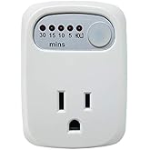 Simple Touch Auto Shut-Off Safety Outlet, 60-30-20-10 Minute Countdown ...