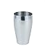 StainlessLUX 77334 4-Pc Brilliant Stainless Steel Drinking Glass/Tumbler/Pub Glass Set - Quality Drinkware for Your Enjoyment