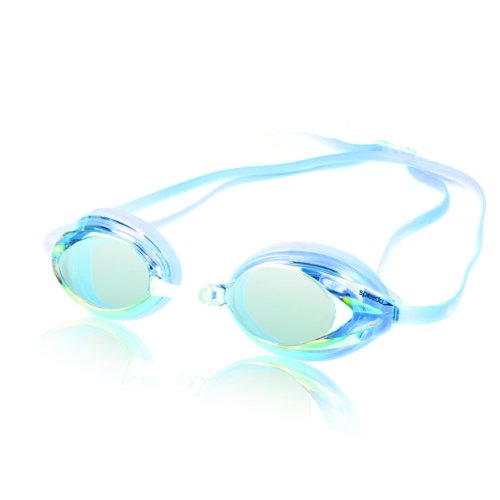 Speedo Women's Vanquisher Mirrored Swim Goggle, Blue in Pakistan
