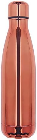 aomigell 17 oz (500ml) Double Walled Vacuum Insulated Travel Water Bottle Keep Hot and Cold Stainless Steel Leak Proof Cola Shape Sports Water Bottle
