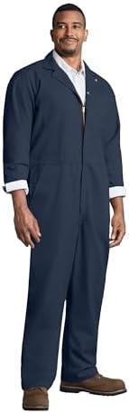 Amazon.com: Red Kap Men's Speedsuit, Navy, Small: Overalls And