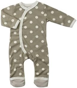 spotty baby grow