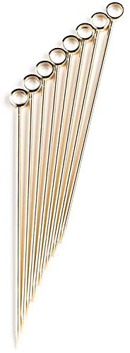 PuTwo Stainless Steel Metal Martini Picks, 4
