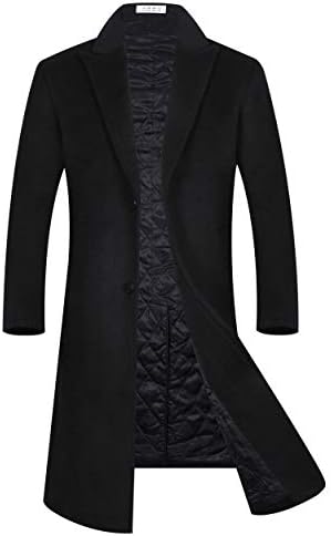 メンズ コート チェスターコート 50 80 ウール 中綿入り 暖かい ロング丈 通勤 紳士服 冬コート オシャレ ビジネスコート