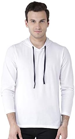 Kalt Men's Full Sleeves Cotton Blend Hoodie
