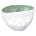Fiftyeight Bowl, Tasty, White, Color Inside Pine Green, Porcelain, 500 ml