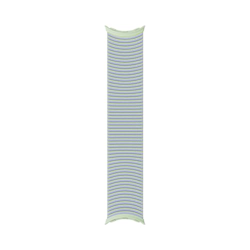 Google Pixel Watch Gradient Stretch Band - Compatible with the Pixel Watch and 2, and 3 and 4 41mm - Lemongrass/Frost, Size XL (Made by Google)