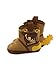 Toy Story Woody Boys Toddler Costume Cowboy Boot Slippers (9-10 M US Toddler, Brown/Yellow)