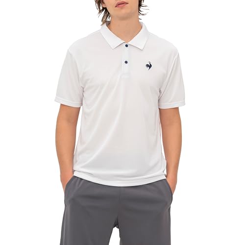 [ルコックスポルティフ] エコペットポロシャツLT5SHSZ1M_WH00_XO