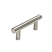 Gobrico 30 Pack Cabinet Pulls Brushed Nickel Cabinet Door Knobs 2-1/2