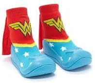 Wonder Woman Non-Slip Grip Sock with Cape (8)