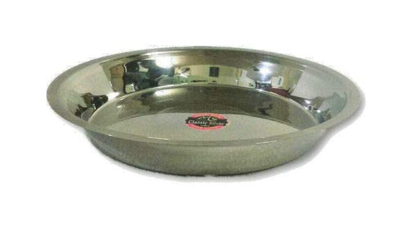 Stainless Steel Dough Kneading Roti Chapati Maker Plate Heavy 22 Gauge 13 Thali Amazon Ca Home