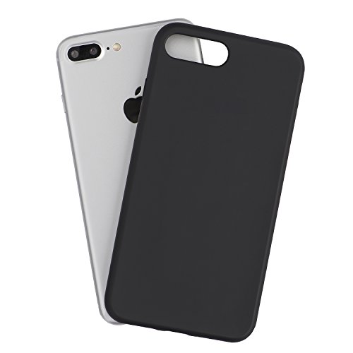 Iphone 8 plus case, iphone 7 plus case, black durable shock absor…
