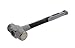 ABN Sledge Hammer 3 Pounds - Shock-Absorbing Fiberglass Handle with Textured Cushion Grip for Heavier-Duty Jobs
