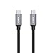 AUKEY USB-C to USB-C Cable, Type-C Cable Braided Nylon (3-Pack 3.3ft/1m) for MacBook Pro, Nintendo Switch, Nexus 6P 5X, Google Pixel and More
