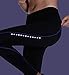 TSLA Winter Thermal Running Fleece Lined Pants Cycling Tights w Rear Pocket
