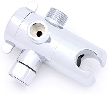 ConservCo Three-Way Universal Water Flow Diverter &amp; Mount – Chrome Finish