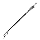 Sun Joe 8 inch 6.5 Amp Electric Pole Chain Saw with Adjustable Head, Grey