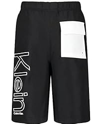 Calvin Klein Boys' Swim Trunk with UPF 50+ Sun