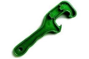 DAFNA Bucket Lid Wrench - Open/Lift Lids on 5 Gallon Plastic Buckets & Small Pails - Green - Durable Plastic Opener Tool Y