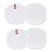 Techypro 4 Pack Replacement Kits for Shark Nv80 Nv70 &UV420 Part# Xff80 Vacuum Cleaners Replacement Foam & Felt Filter Washable Reusable