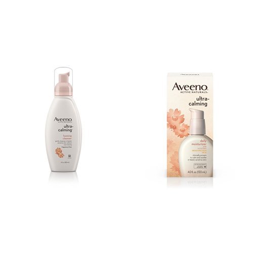 Aveeno ultra-calming foaming  cleanser for sensitive sk…