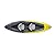 Intex Explorer K2 Yellow 2 Person Inflatable Kayak with Aluminum Oars & Air Pump